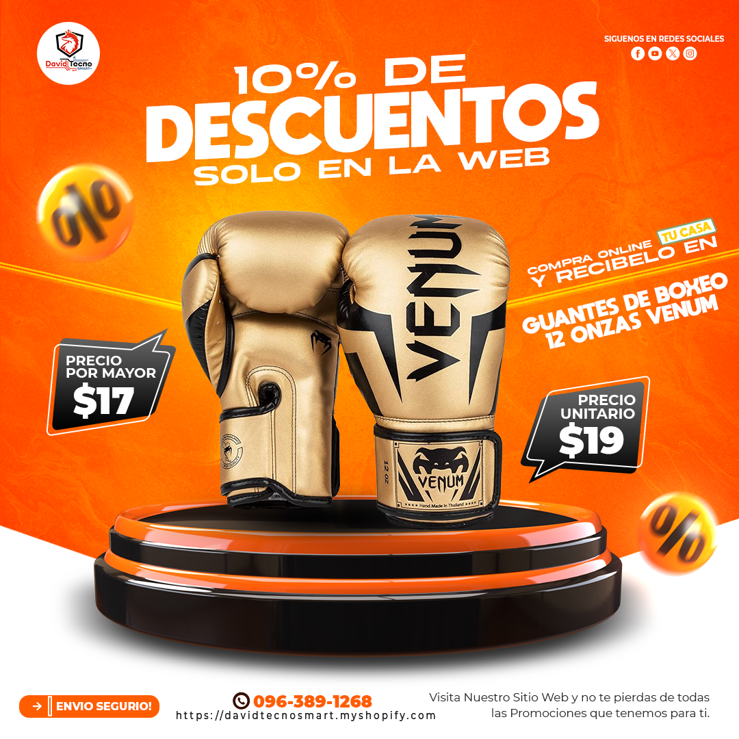 Guantes de Boxeo 12 Onzas Venum