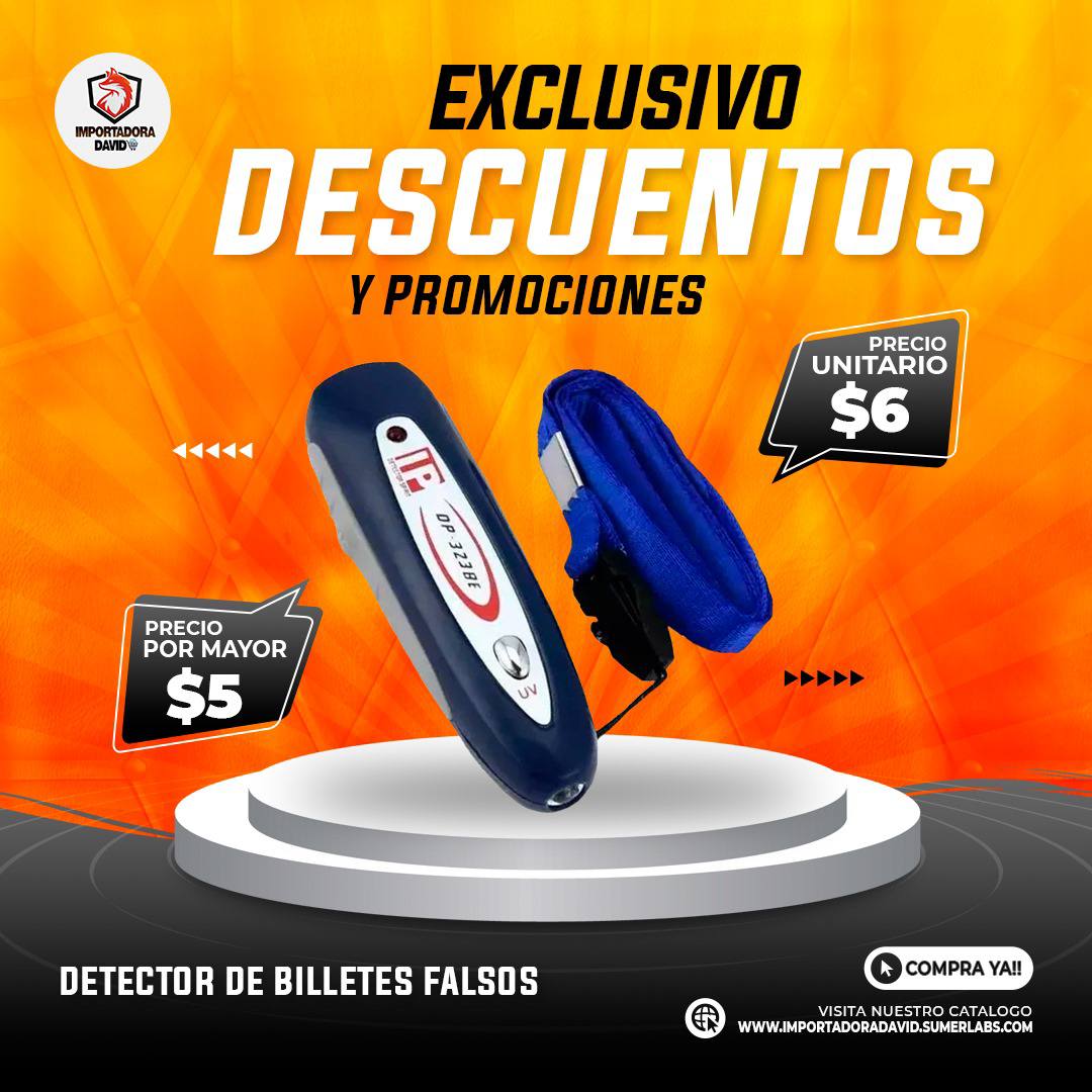 Detector de Billetes Falsos