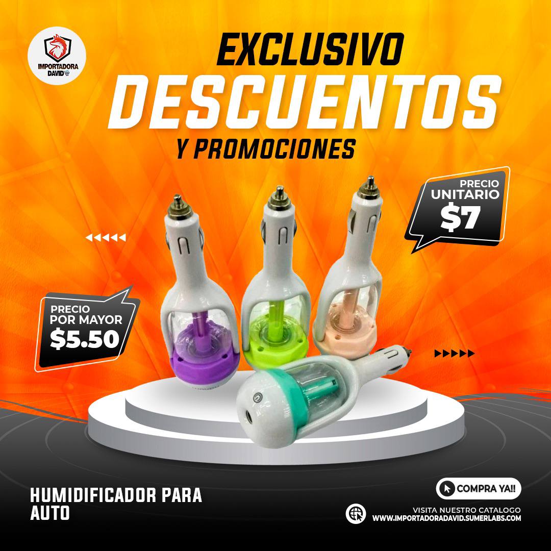 Humidificador para Auto