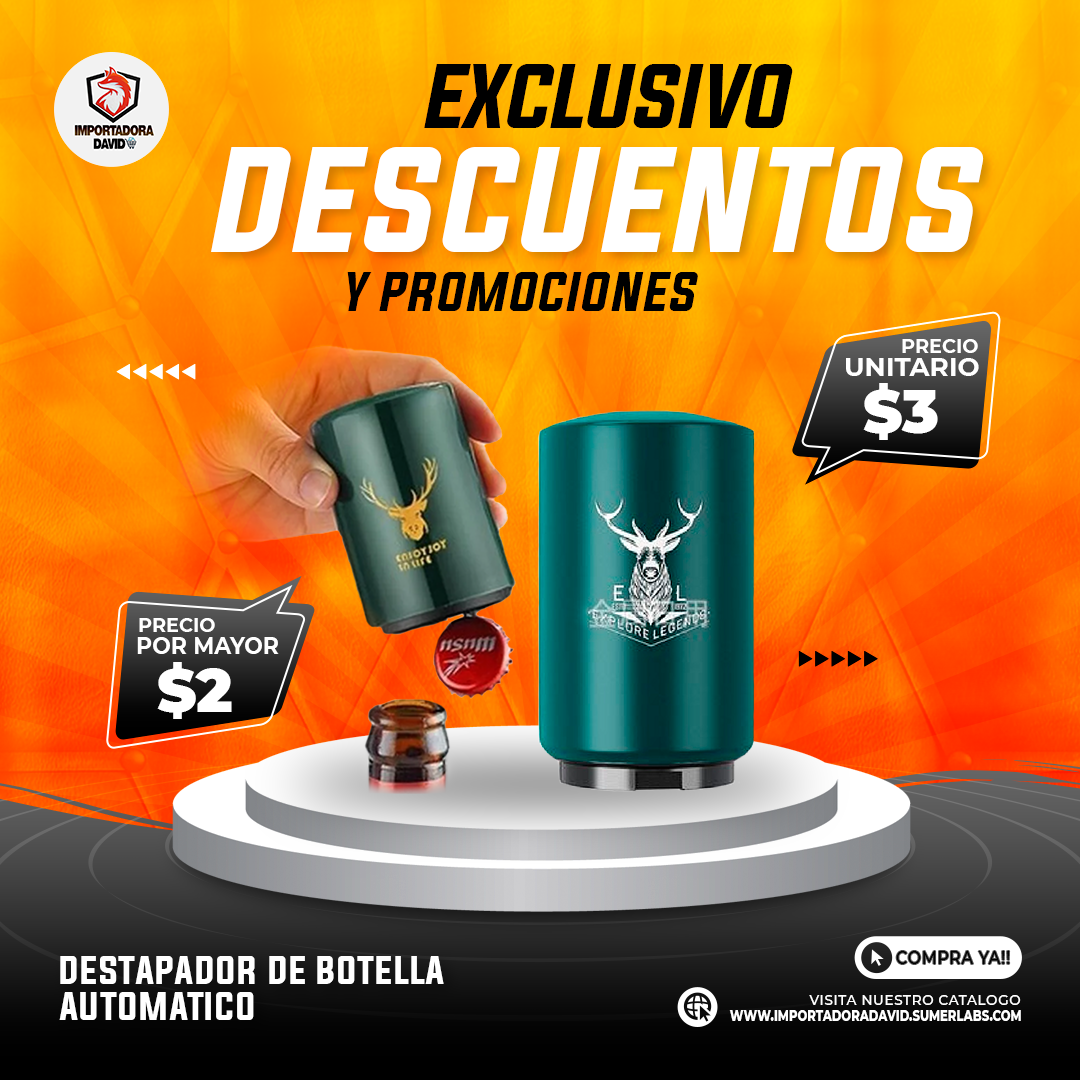 Destapador de Botellas Automatico