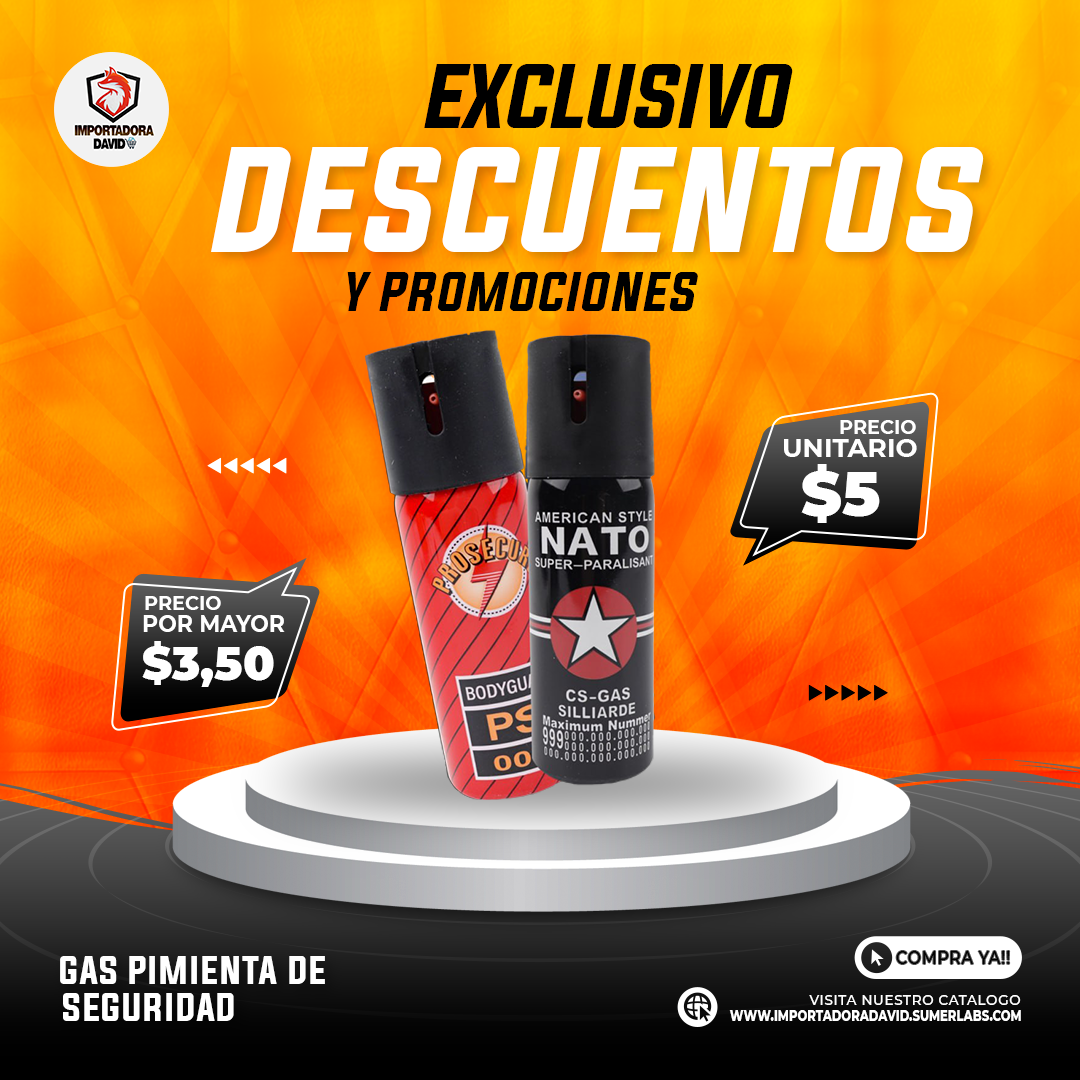 Gas Pimienta de Seguridad