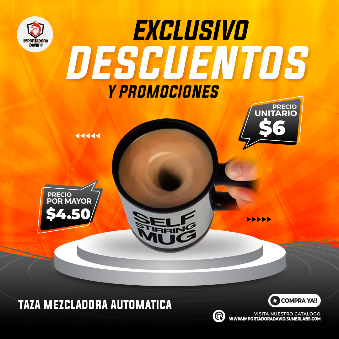 Taza Mezcladora Automatica