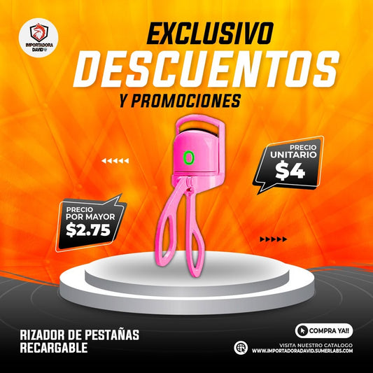 Rizador de Pestañas Recargable
