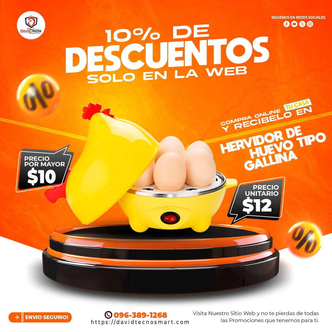 Hervidor de Huevo Tipo Gallina