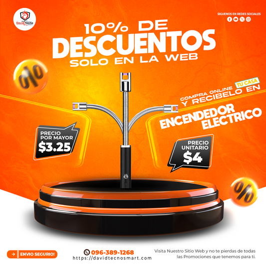 Encendedor Electrico Recargable