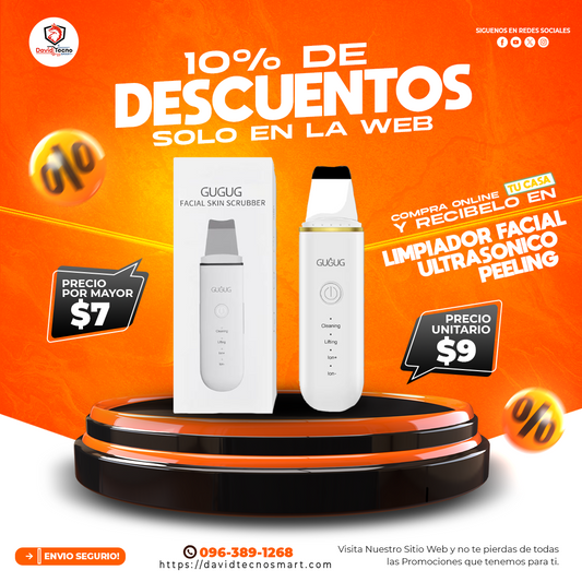 Limpiador Facial Ultrasonico Peeling