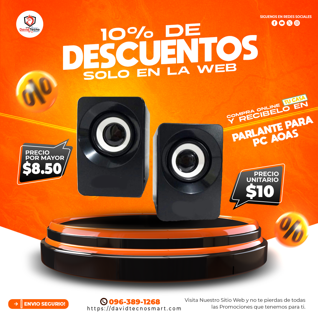 Parlante para PC AOAS