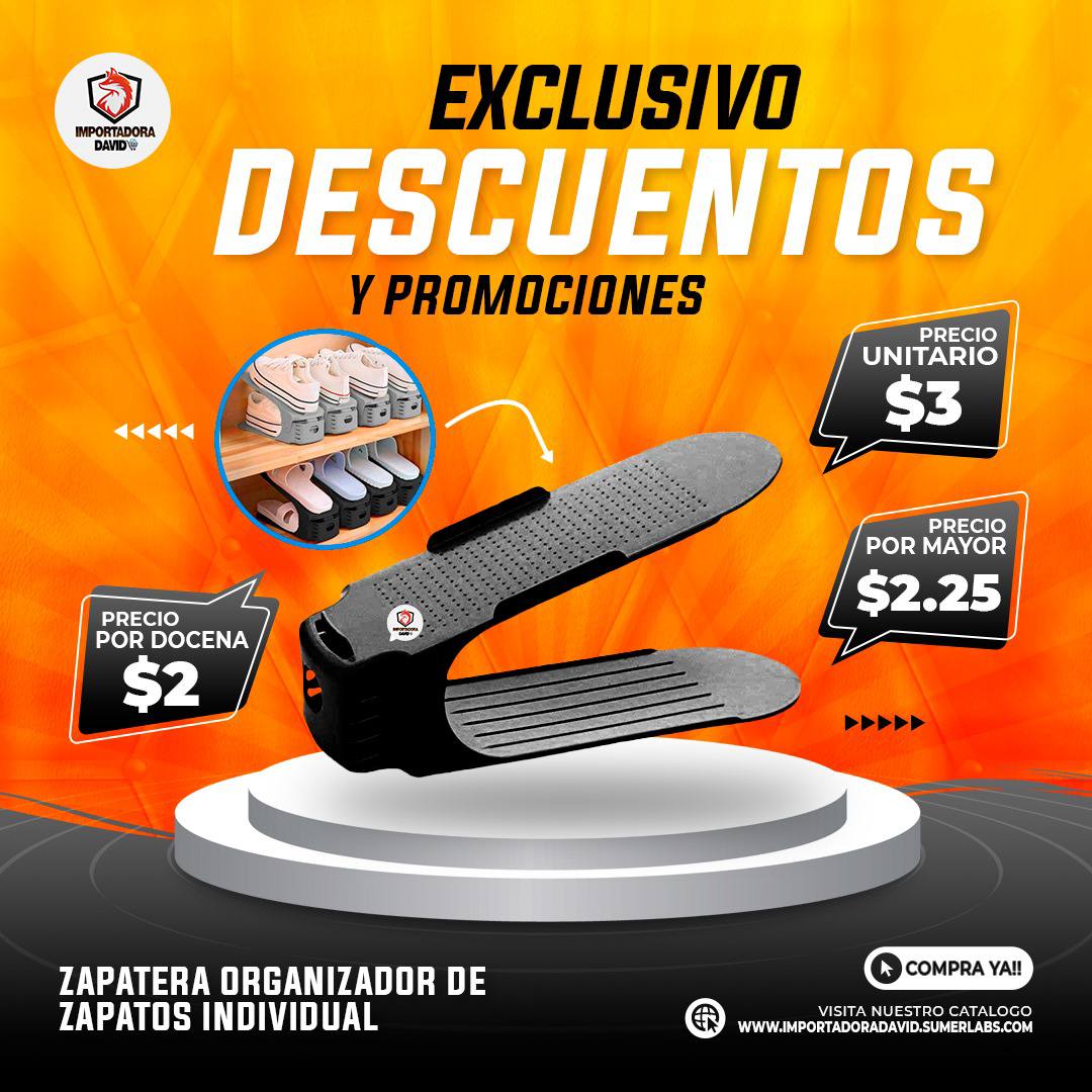 Zapatera Organizador de Zapatos Individual