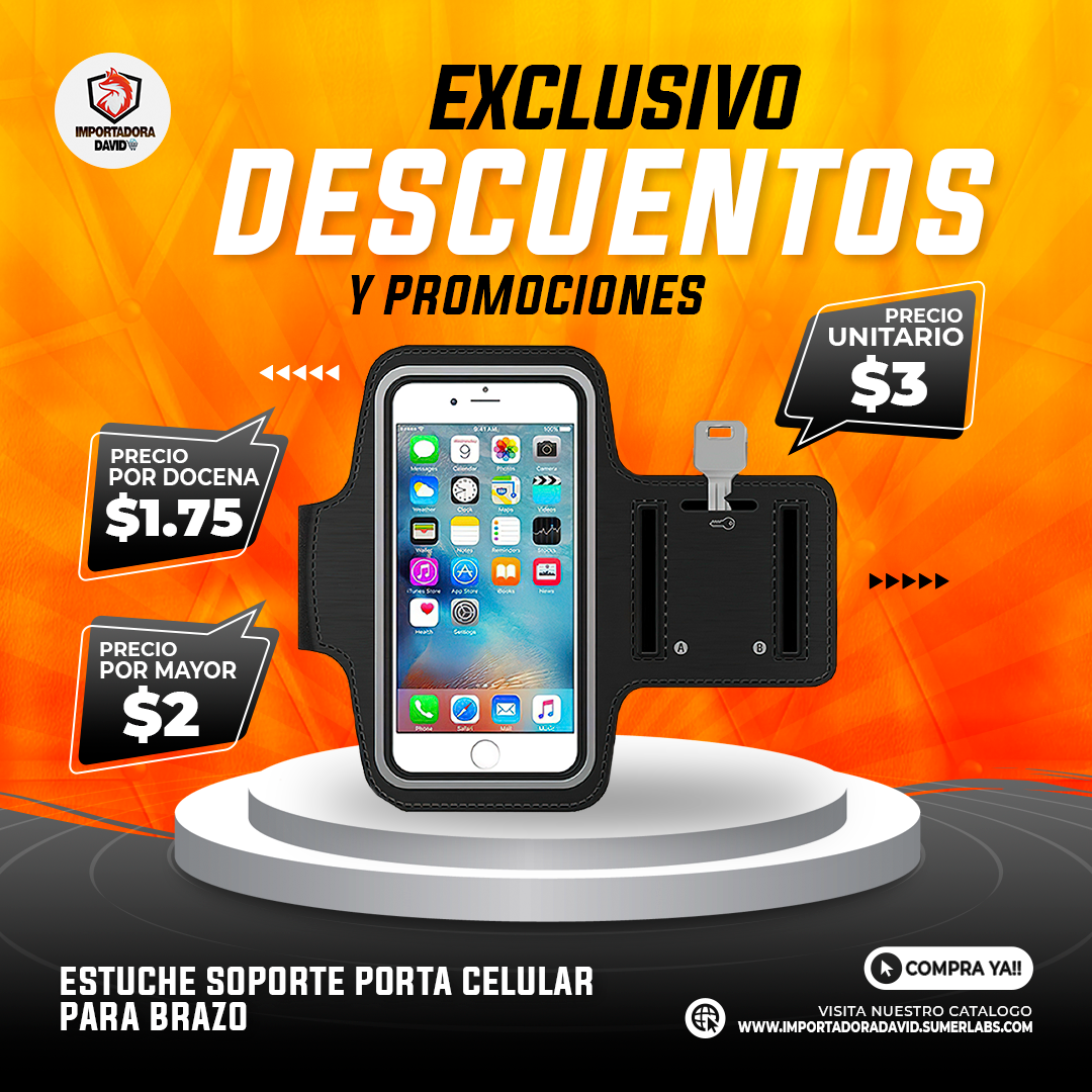 Estuche Soporte Porta Celular para Brazo