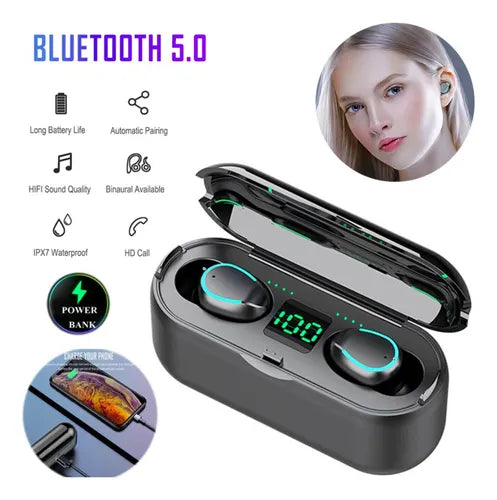 Audífonos Bluetooth F9 TWS